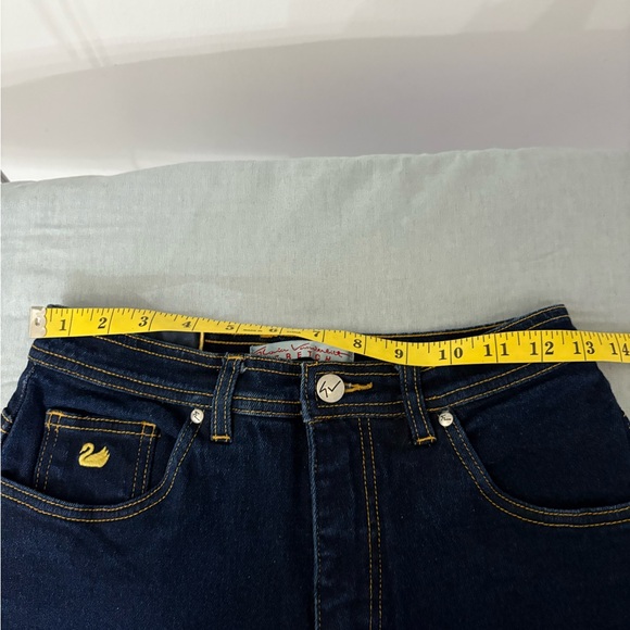 Gloria Vanderbilt Women’s Size 6 Dark Blue Cotton Stretch Straight Leg Jeans - Picture 3 of 11